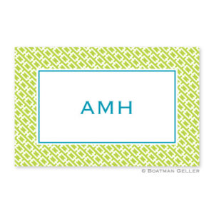 Laminated Placemat - Chain Link