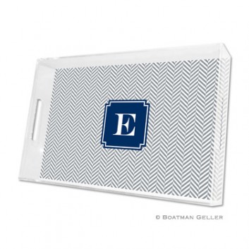 Lucite Tray – Herringbone 1 Lucite Tray - Herringbone