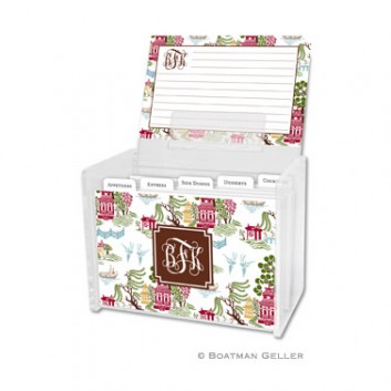 Recipe Box – Chinoiserie Autumn 1 Recipe Box - Chinoiserie Autumn