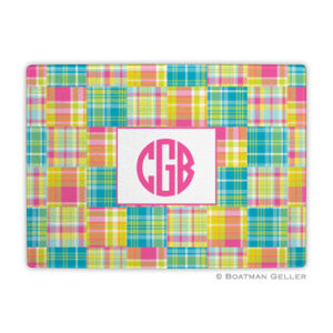 Cutting Board - Madras Patch Bright