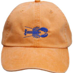 Lobster Hat on Tangerine