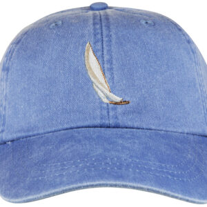 Sailboat Hat on Periwinkle