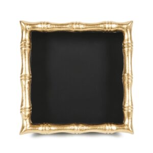 Bamboo Square Tray (Black)
